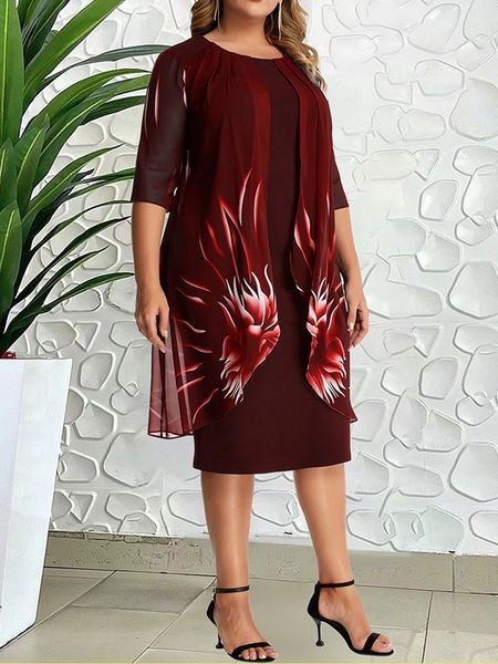 plus size dresses size women dress elegant mesh print midi party autumn lady casual slim christmas evening outfits blue 3xl 4xl 230330, Black
plus size dresses size women dress elegant mesh print midi party autumn lady casual slim christmas evening outfits blue 3xl 4xl 230330, Black