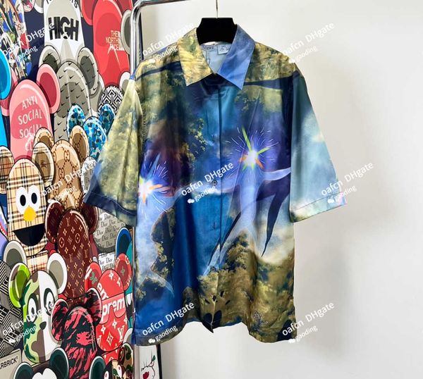 designer men's shirt casual shirt short sleeve twill front button short sleeve shirt mobile castle capsule series sky print, White;black
designer men's shirt casual shirt short sleeve twill front button short sleeve shirt mobile castle capsule series sky print, White;black