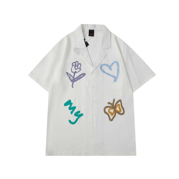 summer simple painted graffiti cute short sleeve shirt women's loose large casual half sleeve couple shirt, Black;white
summer simple painted graffiti cute short sleeve shirt women's loose large casual half sleeve couple shirt, Black;white