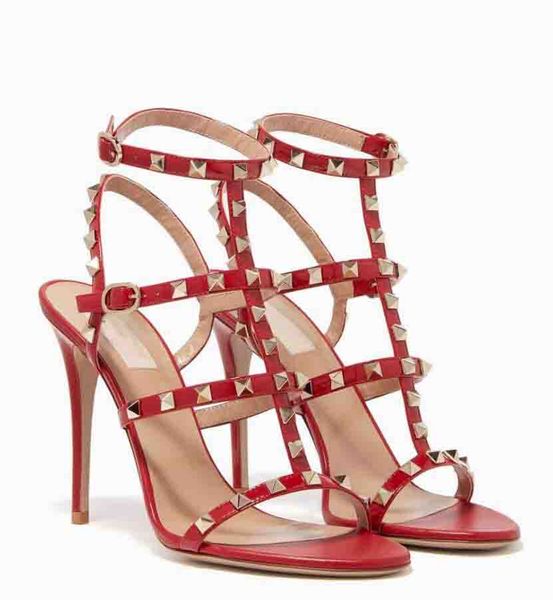 summer designer women sandal high heels calfskin leather stud sandalies strap high heel 100mm black white red garava sandals wedding party d
summer designer women sandal high heels calfskin leather stud sandalies strap high heel 100mm black white red garava sandals wedding party d