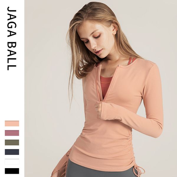 the new ms l accept waist tight yoga t-shirt stretch run long sleeve blazer black female half zipper for the gym coat comfortable
the new ms l accept waist tight yoga t-shirt stretch run long sleeve blazer black female half zipper for the gym coat comfortable