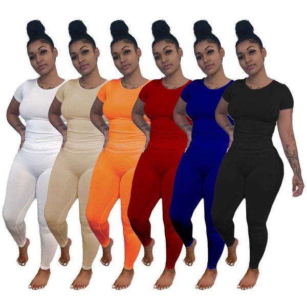designer 2023 women's spring summer short sleeve pants suit new super elastic solid tone slim fit sports two piece set, White
designer 2023 women's spring summer short sleeve pants suit new super elastic solid tone slim fit sports two piece set, White