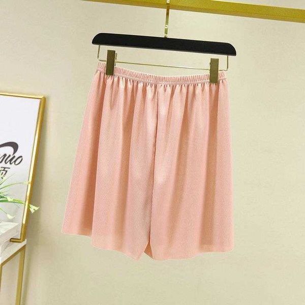 pajamas womens summer home large shorts size loose ice silk seamless pants thin, White;black
pajamas womens summer home large shorts size loose ice silk seamless pants thin, White;black