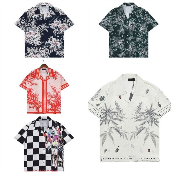 fashion hawaii floral letter print beach shirts men's designer silk bowling shirt casual shirts men summer short sleeve loose dress shi, White;black
fashion hawaii floral letter print beach shirts men's designer silk bowling shirt casual shirts men summer short sleeve loose dress shi, White;black