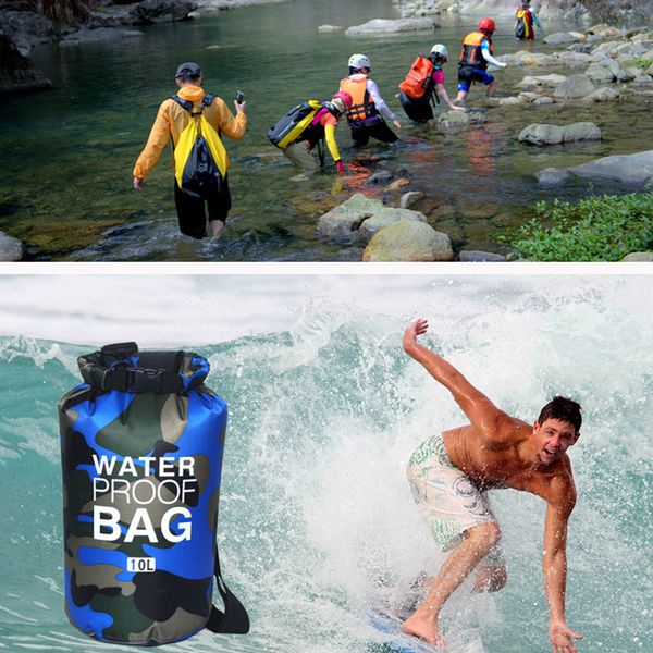 outdoor camouflage waterproof dry bag portable rafting diving dry bag sack pvc swimming bags for river trekking 2/5/10/15/20/30l
outdoor camouflage waterproof dry bag portable rafting diving dry bag sack pvc swimming bags for river trekking 2/5/10/15/20/30l