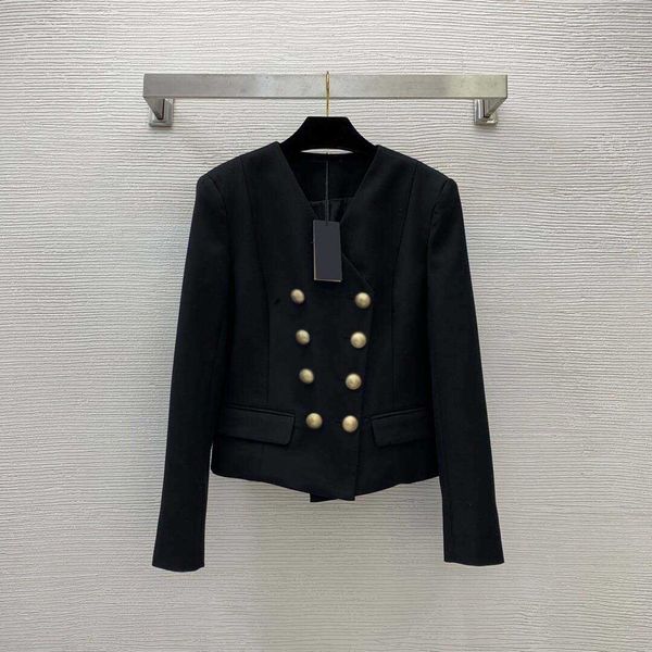 designer women suits logo brand blazer new temperament commuting long-sleeved v-neck right-angle shoulder suit short long-sleeved coat logo, White;black
designer women suits logo brand blazer new temperament commuting long-sleeved v-neck right-angle shoulder suit short long-sleeved coat logo, White;black