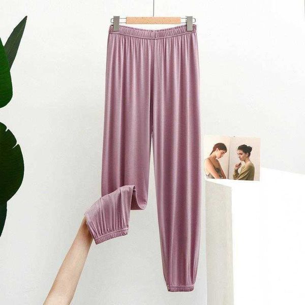 modal large size ankle banded pants home womens spring and summer loose lazy high, Black;white
modal large size ankle banded pants home womens spring and summer loose lazy high, Black;white