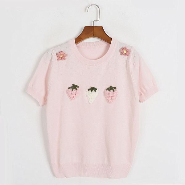 319 l 2023 autumn sweaters women's pullover pink sweater crew neck short sleeve brand same style women's dl, White;black
319 l 2023 autumn sweaters women's pullover pink sweater crew neck short sleeve brand same style women's dl, White;black