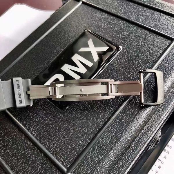 luxury mechanical watch richar mills rm35-02 swiss automatic movement sapphire mirror imported rubber strap fl6u, Slivery;brown
luxury mechanical watch richar mills rm35-02 swiss automatic movement sapphire mirror imported rubber strap fl6u, Slivery;brown