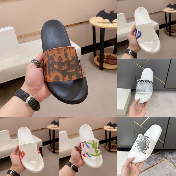 men rubber designer slippers shoes summer beach outdoor cool slipper fashion wide designers slides lady household slide flat flip flops sand, Black
men rubber designer slippers shoes summer beach outdoor cool slipper fashion wide designers slides lady household slide flat flip flops sand, Black