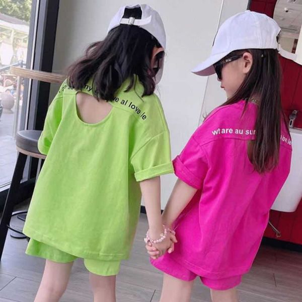 teenage kids girls clothing sets summer casual short sleeve t-shirts with pants 2pcs fashion children clothes suits 8 10 12 14 year p230331, White
teenage kids girls clothing sets summer casual short sleeve t-shirts with pants 2pcs fashion children clothes suits 8 10 12 14 year p230331, White
