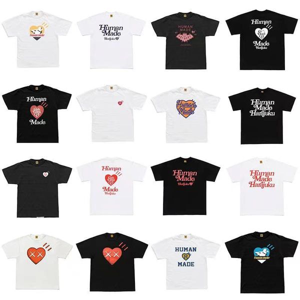 nigo human made kaws duck love tide brand short-sleeved t-shirt men and women couples are relaxed in summer., White;black
nigo human made kaws duck love tide brand short-sleeved t-shirt men and women couples are relaxed in summer., White;black
