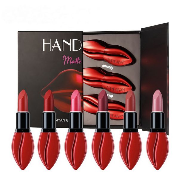 handaiyan 6 matte lipstick set moisturizer long-lasting easy to wear waterproof not easy to decolor makeup lip stick kit
handaiyan 6 matte lipstick set moisturizer long-lasting easy to wear waterproof not easy to decolor makeup lip stick kit