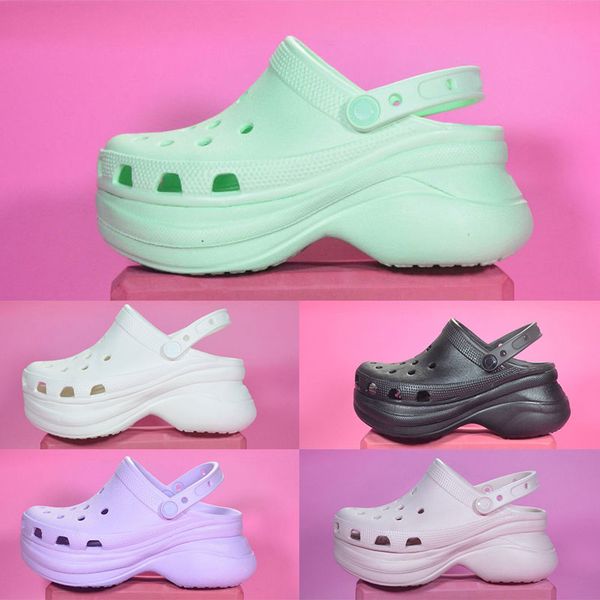 2023 croc classic bae clog sandal slippers women designer sandals height increasing platform clogs waterproof shoes thick bottom pool slippe, Black
2023 croc classic bae clog sandal slippers women designer sandals height increasing platform clogs waterproof shoes thick bottom pool slippe, Black