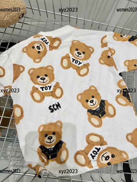 2023 cute bear print kids short sleeve fashion brand baby t-shirt child clothing summer products new arrivals mar24, Blue
2023 cute bear print kids short sleeve fashion brand baby t-shirt child clothing summer products new arrivals mar24, Blue