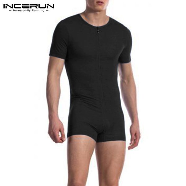 men's sleepwear incerun pajamas solid short sleeve v-neck zipper fitness casual homewear comfortable 230330, Black;brown
men's sleepwear incerun pajamas solid short sleeve v-neck zipper fitness casual homewear comfortable 230330, Black;brown