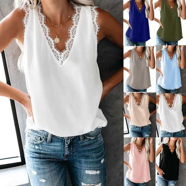 summer bottoming vest t shirt tanks female v neck eyelash lace sleeveless loose, White
summer bottoming vest t shirt tanks female v neck eyelash lace sleeveless loose, White