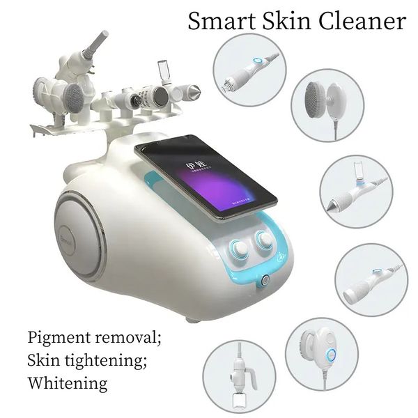 6 in 1 oxygen jet smart skin care beauty salon equipment rf bio ultrasound pigment removal pore remover microdermabrasion hydra dermabrasion, Black;white
6 in 1 oxygen jet smart skin care beauty salon equipment rf bio ultrasound pigment removal pore remover microdermabrasion hydra dermabrasion, Black;white