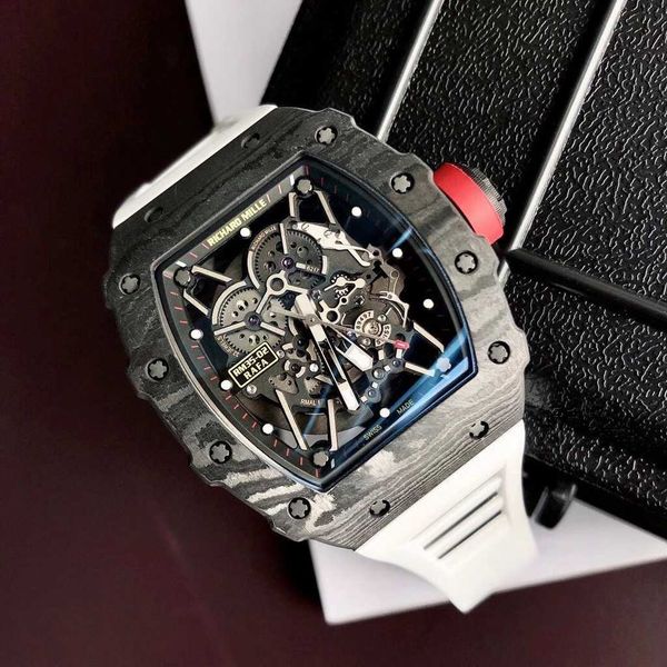 luxury mechanical watch richar mills rm35-02 swiss automatic movement sapphire mirror imported rubber strap n4vl, Slivery;brown
luxury mechanical watch richar mills rm35-02 swiss automatic movement sapphire mirror imported rubber strap n4vl, Slivery;brown