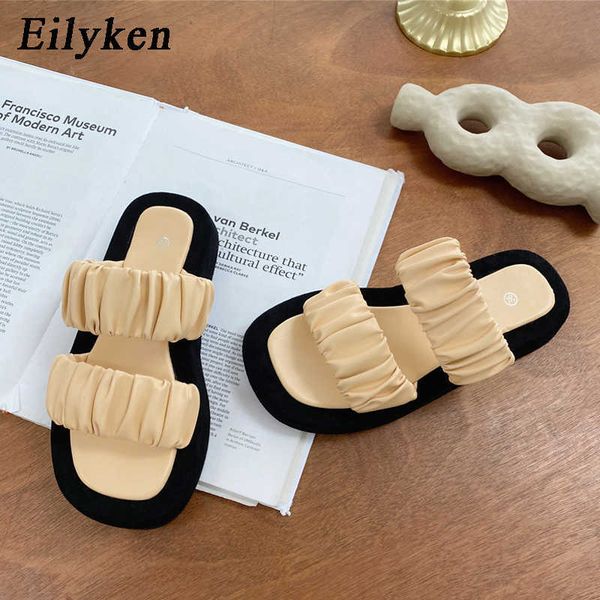 sandals summer pleated slipper ladies outdoor elegant slides sandals wedge high heels slip on quality women shoes 230316, Black
sandals summer pleated slipper ladies outdoor elegant slides sandals wedge high heels slip on quality women shoes 230316, Black