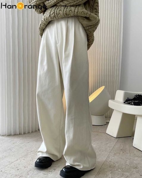 hanorange floor mopping trousers women wide leg pants cotton casual spring autumn simple wide high waist milk white / brown, Black;white
hanorange floor mopping trousers women wide leg pants cotton casual spring autumn simple wide high waist milk white / brown, Black;white