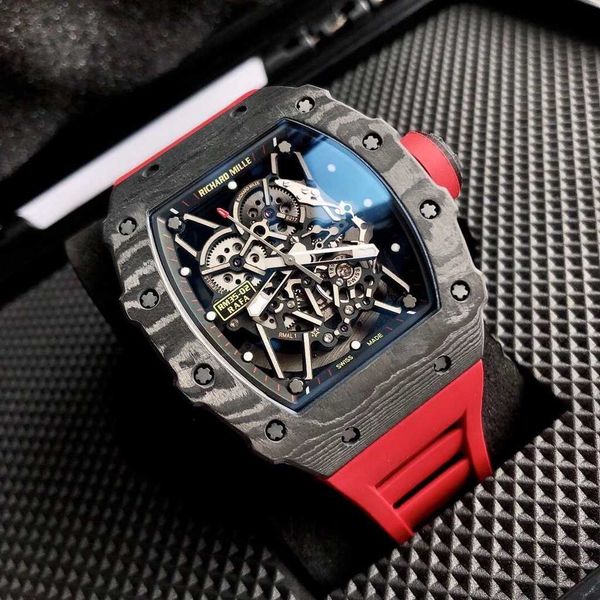 luxury mechanical watch selling richar mills rm35-02 swiss automatic movement sapphire mirror imported rubber strap d38u, Slivery;black
luxury mechanical watch selling richar mills rm35-02 swiss automatic movement sapphire mirror imported rubber strap d38u, Slivery;black