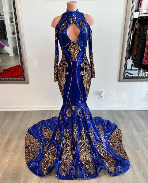 2023 arabic aso ebi royal blue prom dress sequined lace mermaid evening formal party second reception birthday engagement gowns dresses robe, Black
2023 arabic aso ebi royal blue prom dress sequined lace mermaid evening formal party second reception birthday engagement gowns dresses robe, Black