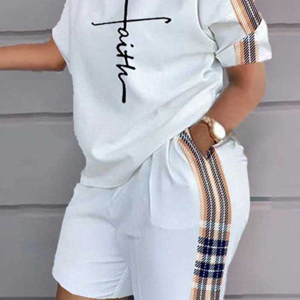 2023 summer womens tracksuits two piece set designer positioning printing short sleeve 2 piece outfits plus size 3xl, Gray
2023 summer womens tracksuits two piece set designer positioning printing short sleeve 2 piece outfits plus size 3xl, Gray
