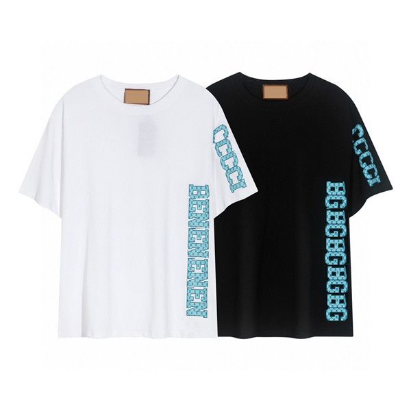 luxury designer clothes t shirt summer new tide brand letter printing shortsleeved couple t shirt casual round neck cotton v1, White;black
luxury designer clothes t shirt summer new tide brand letter printing shortsleeved couple t shirt casual round neck cotton v1, White;black