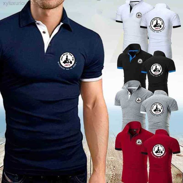 2023 summer men's jott printed polo shirt business casual pure color trend breathable fashion large size short sleeve, Black
2023 summer men's jott printed polo shirt business casual pure color trend breathable fashion large size short sleeve, Black