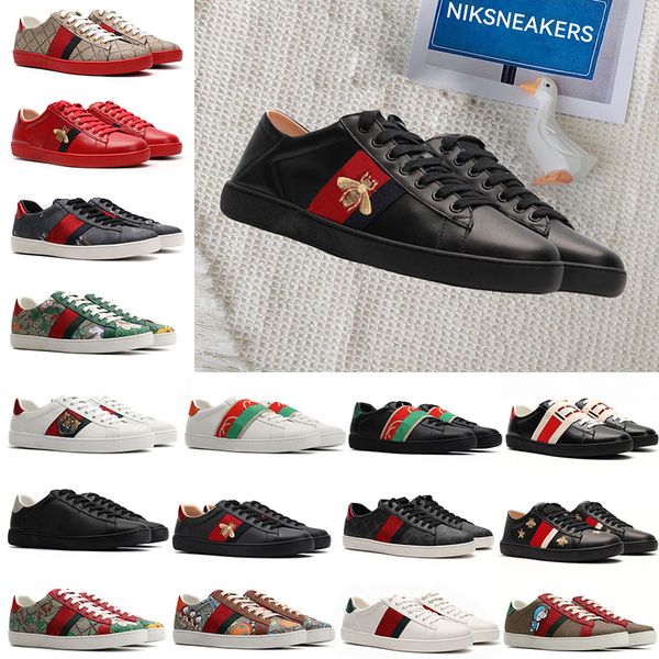 mens womens casual shoes ace bee designer sneakers snake tiger embroidered white green red stripes womens shoes sneaker walking sports train, Black
mens womens casual shoes ace bee designer sneakers snake tiger embroidered white green red stripes womens shoes sneaker walking sports train, Black