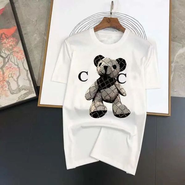 designer t shirt casual tees with letters print short sleeves summer mens women luxury clothes, White;black
designer t shirt casual tees with letters print short sleeves summer mens women luxury clothes, White;black