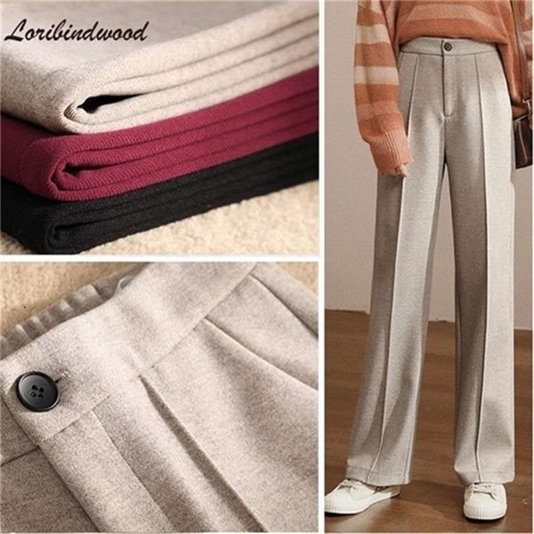women's pants capris woolen pants women's winter high waist wide leg pants relaxed casual straight leg pants thin autumn mop pa 23, Black;white
women's pants capris woolen pants women's winter high waist wide leg pants relaxed casual straight leg pants thin autumn mop pa 23, Black;white