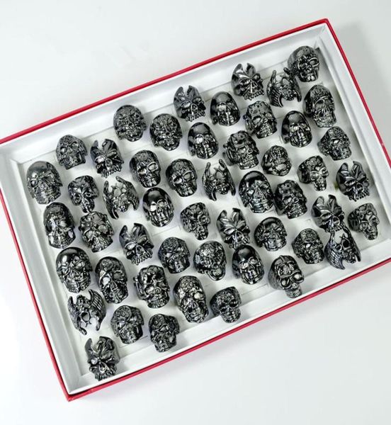 mixed style mixed size gothic skull rings big size metal punk style rock men and women jewelry accessories biker gifts 0016906495, Silver
mixed style mixed size gothic skull rings big size metal punk style rock men and women jewelry accessories biker gifts 0016906495, Silver