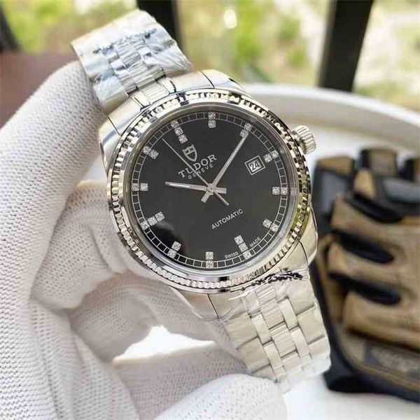 fashion tudors luxury designer watch famous watch new men's diamond inlaid full-automatic mechanical black face versatile business stee, Slivery;golden
fashion tudors luxury designer watch famous watch new men's diamond inlaid full-automatic mechanical black face versatile business stee, Slivery;golden