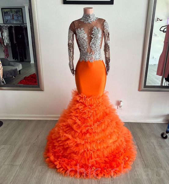 2023 arabic aso ebi orange mermaid prom dress lace beaded evening formal party second reception birthday engagement gowns dresses robe de so, Black
2023 arabic aso ebi orange mermaid prom dress lace beaded evening formal party second reception birthday engagement gowns dresses robe de so, Black