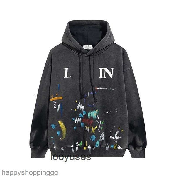 designer luxury lanvins classic sweaters galleryes streetwear dept splash ink graffiti print men's women's autumn co winter loose, Black
designer luxury lanvins classic sweaters galleryes streetwear dept splash ink graffiti print men's women's autumn co winter loose, Black