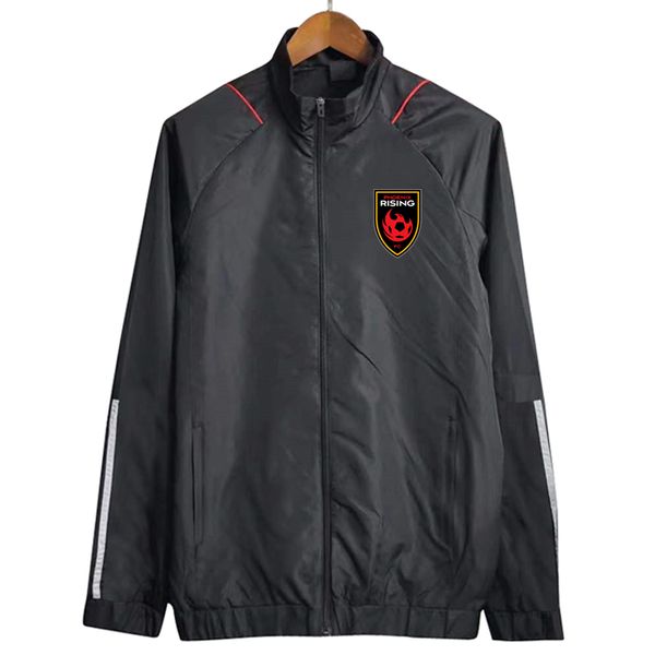 2023/24 phoenix rising fc mens jackets long sleeve full zipper hooded soccer windbreaker hoodie windproof football jacket sports windbreaker, Black;brown
2023/24 phoenix rising fc mens jackets long sleeve full zipper hooded soccer windbreaker hoodie windproof football jacket sports windbreaker, Black;brown