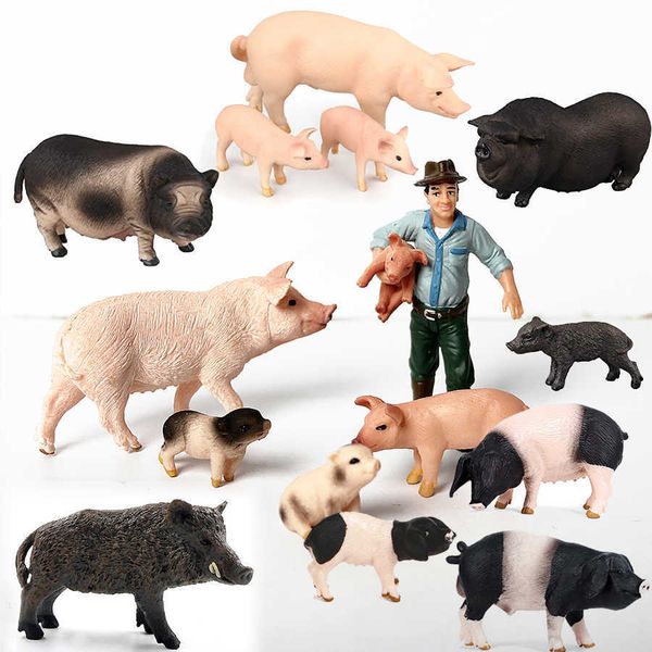 Simulated Wild Boar Model Farm Animal Pig Family Set Figurines Action Figure Educational Toys For Kids Home Decor, Pig 4
Simulated Wild Boar Model Farm Animal Pig Family Set Figurines Action Figure Educational Toys For Kids Home Decor, Pig 4