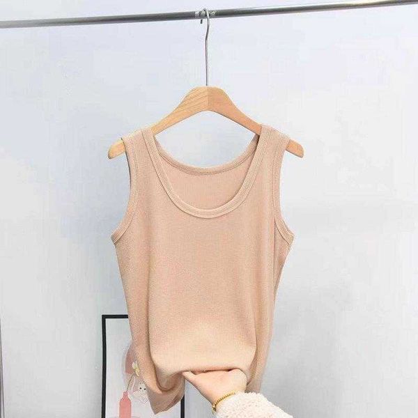 korean fashion womens sleeveless tank round neck loose cotton all matching base, White
korean fashion womens sleeveless tank round neck loose cotton all matching base, White