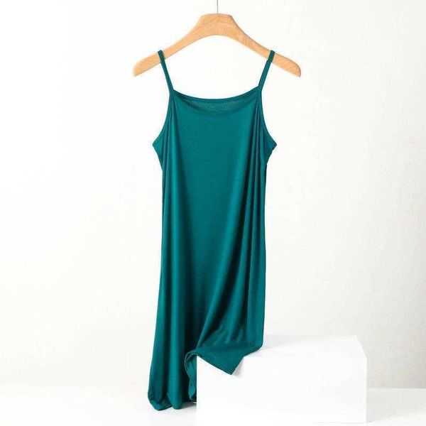 modal midi dress summer solid color inner wear sleeveless plus size baggy tank, Black;gray
modal midi dress summer solid color inner wear sleeveless plus size baggy tank, Black;gray