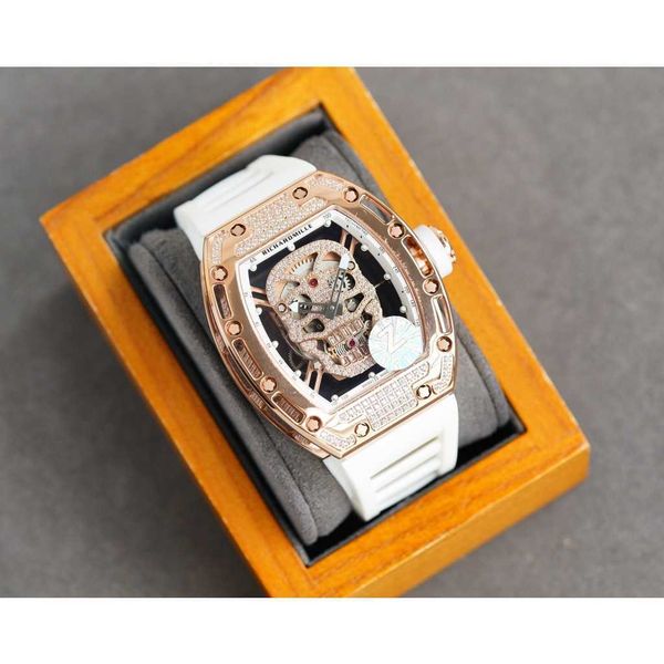 luxury mechanical watch richar mills rm052 swiss automatic movement sapphire mirror imported rubber strap 4fcc, Slivery;brown
luxury mechanical watch richar mills rm052 swiss automatic movement sapphire mirror imported rubber strap 4fcc, Slivery;brown