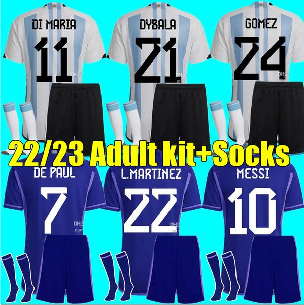 s-4xl 2022 2023 argentina home soccer jerseys special fans version 22 23 football shirts dybala lo celso national team maradona kit uniforms, Black
s-4xl 2022 2023 argentina home soccer jerseys special fans version 22 23 football shirts dybala lo celso national team maradona kit uniforms, Black