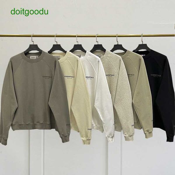 new fear god double line essen american fosg basic high street fashion brand loose plush men's hoodies, Black
new fear god double line essen american fosg basic high street fashion brand loose plush men's hoodies, Black