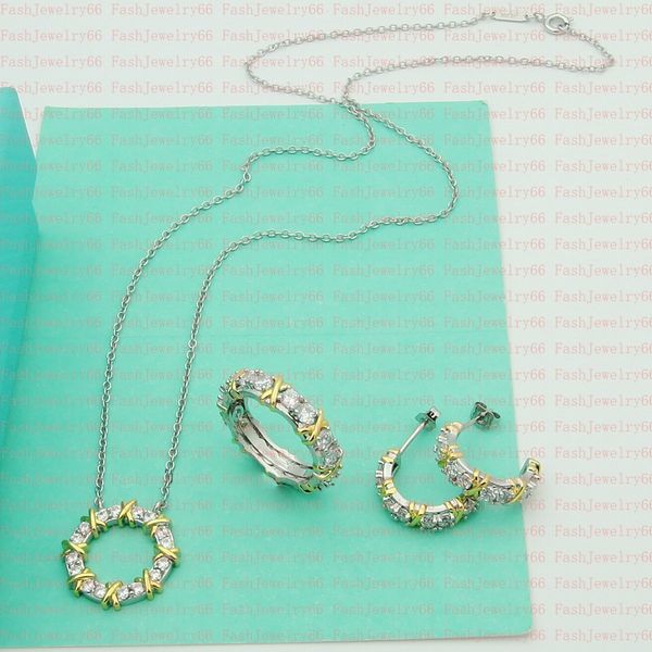 vintage designer gold cross full diamond necklace luxury earring set styling original fashion classic bracelet women's jewelry gift wit, Silver
vintage designer gold cross full diamond necklace luxury earring set styling original fashion classic bracelet women's jewelry gift wit, Silver