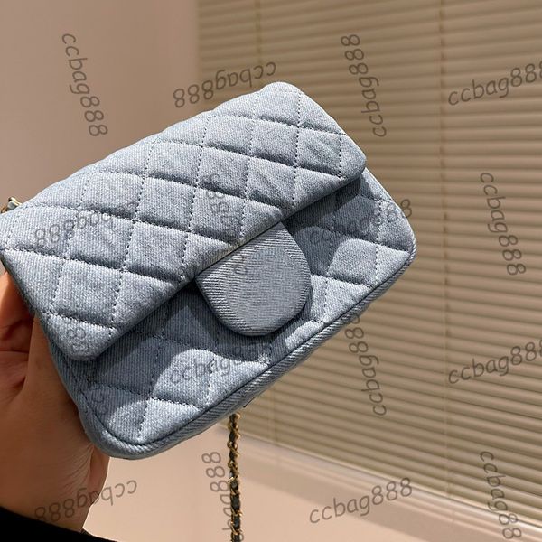 sqaure ccity flap classic mini denim ball bags rectangular quilted purse blue crush beads vanity gold metal hardware matelasse chain crossbo
sqaure ccity flap classic mini denim ball bags rectangular quilted purse blue crush beads vanity gold metal hardware matelasse chain crossbo