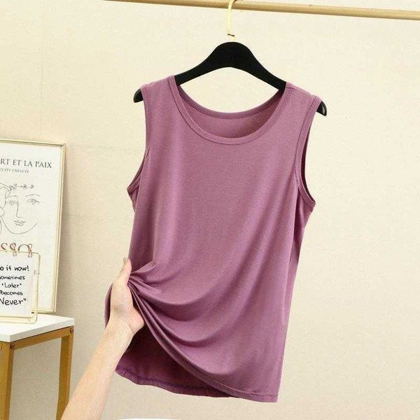 summer loose womens tanks vest modal plump girls sling plus size middle aged inner, White
summer loose womens tanks vest modal plump girls sling plus size middle aged inner, White