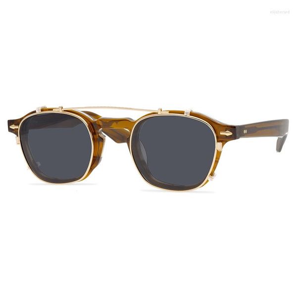 sunglasses handmade vintage retro square clip-on sunglasses - optical frame with polarized protection for men and women with myopia, oculos, White;black
sunglasses handmade vintage retro square clip-on sunglasses - optical frame with polarized protection for men and women with myopia, oculos, White;black