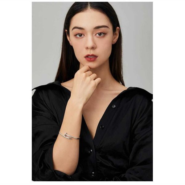 2023 designer bracelet carti bangle jewelry mso silver bracelet women's high-grade sense light luxury cool ins niche design new, Black
2023 designer bracelet carti bangle jewelry mso silver bracelet women's high-grade sense light luxury cool ins niche design new, Black