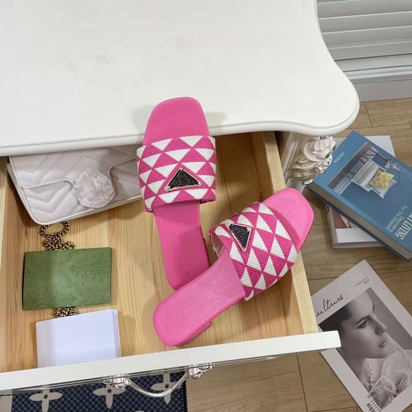 luxury fashion triangle flat slippers sandals women sandal embroidered slippers womens beach thick bottom slippers flip flops shoes 35-42, Black
luxury fashion triangle flat slippers sandals women sandal embroidered slippers womens beach thick bottom slippers flip flops shoes 35-42, Black